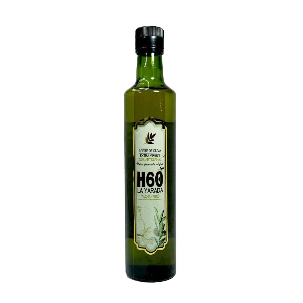 Botella de aceite de oliva de 500 ml La Yarada