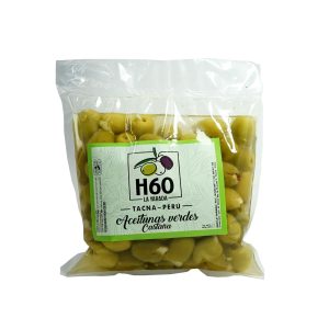 Aceituna verde rellena con castaña 500 g H60 La Yarada