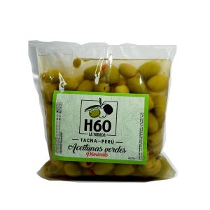 Aceituna verde rellena con pimiento 500 g H60 La Yarada