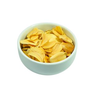 Ajo deshidratado en láminas