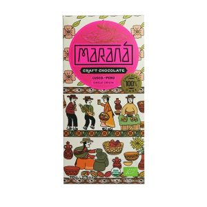 Chocolate Maraná dark 100% cacao Origen Cusco 70 gr.