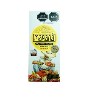 Chocolate Maraná dark 70% cacao Origen Piura 70 gr.