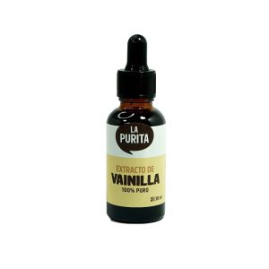 Extracto de vainilla 100 % 30 ml La Purita