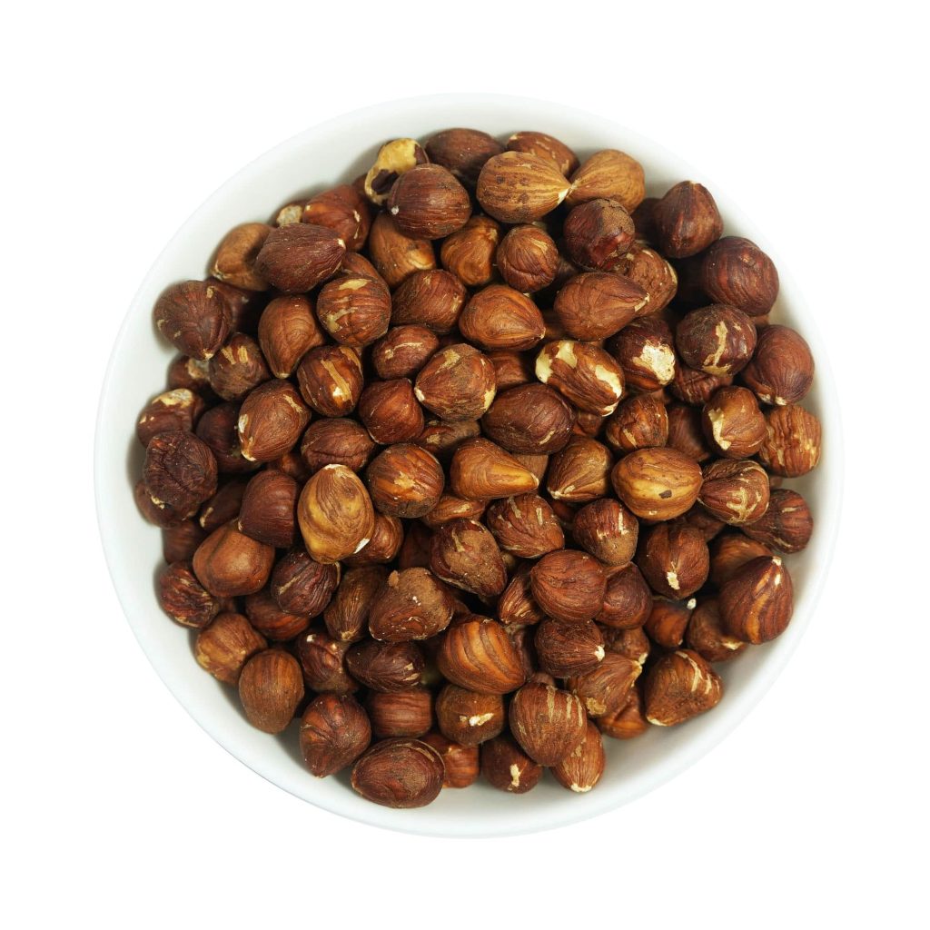 Avellanas peladas enteras