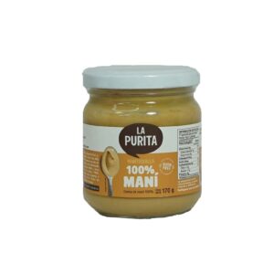 Mantequilla 100% maní 170 gr. La Purita