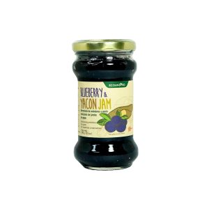 Mermelada orgánica Ecoandino de arándano y yacón 240 gr.