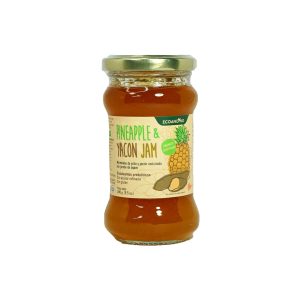 Mermelada orgánica Ecoandino de piña y yacón 240 gr.