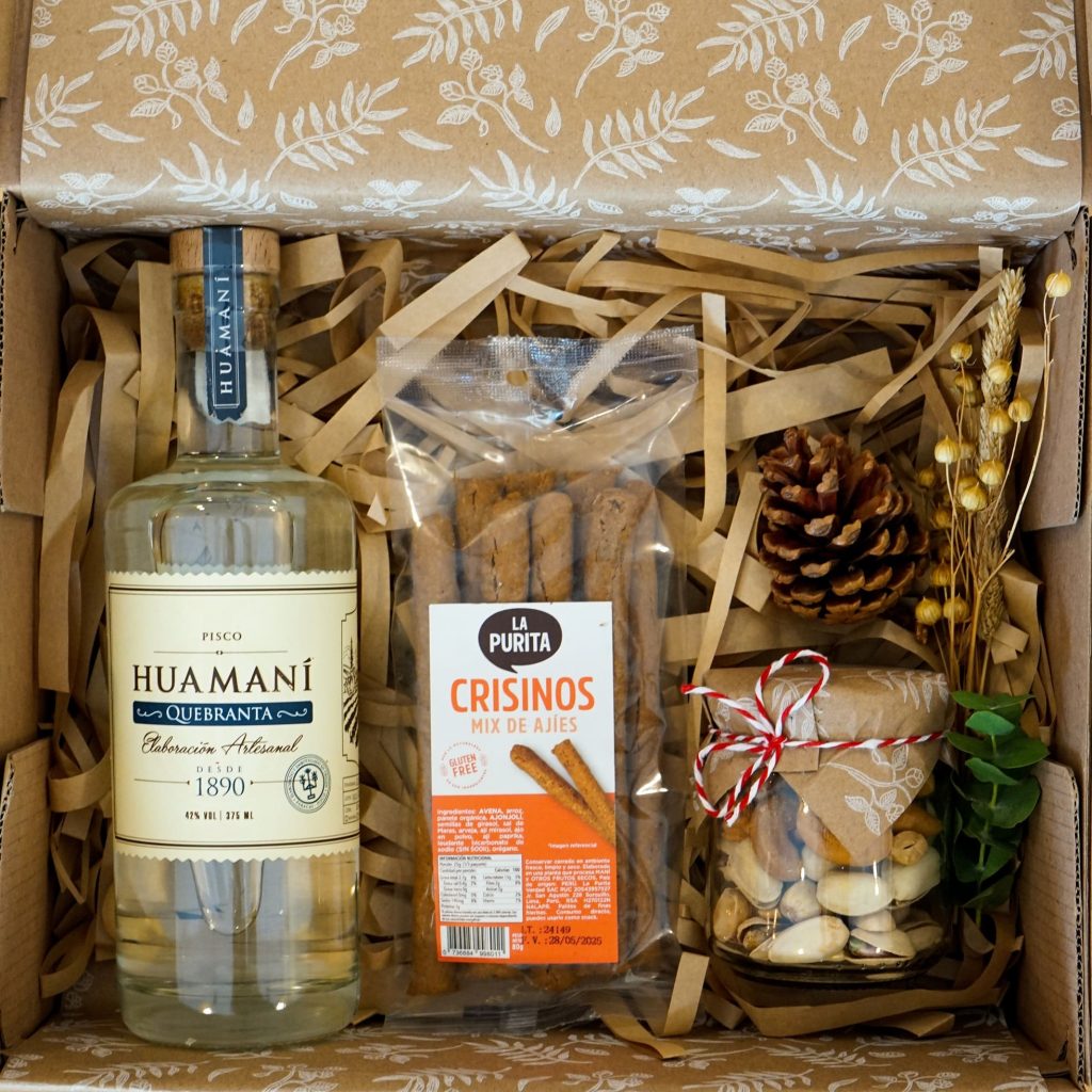 Box de regalo pisco Huamani