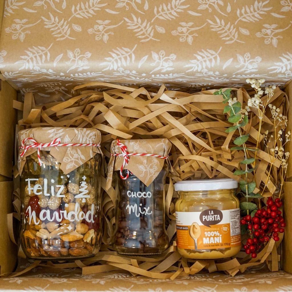 Box de regalo snack saludable