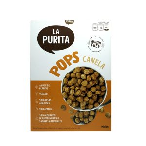 Cereal Pops canela 200 g La Purita