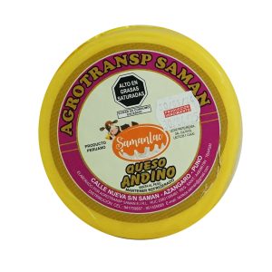 Queso andino 500 gr. Samanlac