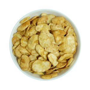 Habas fritas saladas