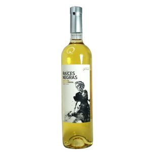 Vino Raices Negras Blanco seco Moscatel de Alejandría 750 ml