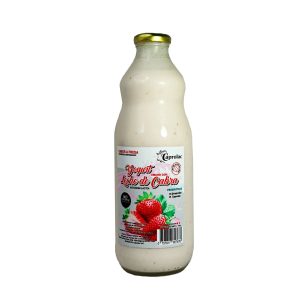 Yogurt de leche de cabra sabor fresa 1 L Caprolac