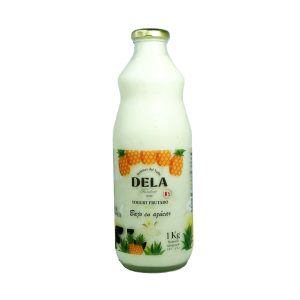 Yogurt piña b/a DELA 1 lt