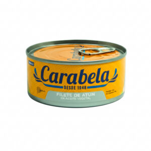 Conserva Filete de atún en aceite vegetal Carabela 140 gr